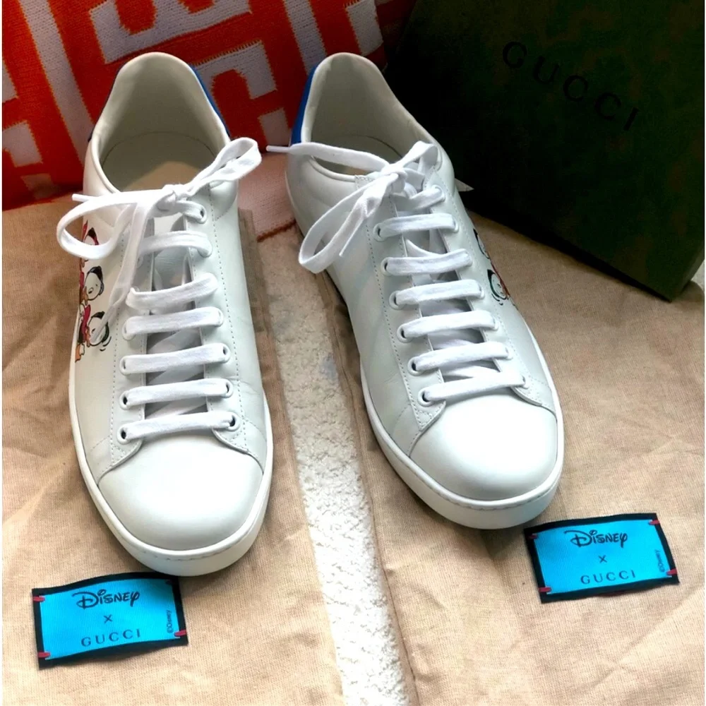 - Gucci X Disney mens sneakers NWT